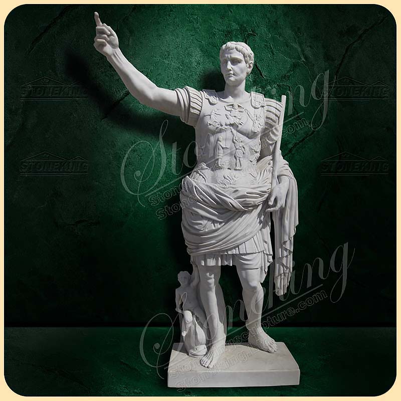 Classical Roman Emperor Augustus of Prima Porta Statue reproduction for sale SK-10022