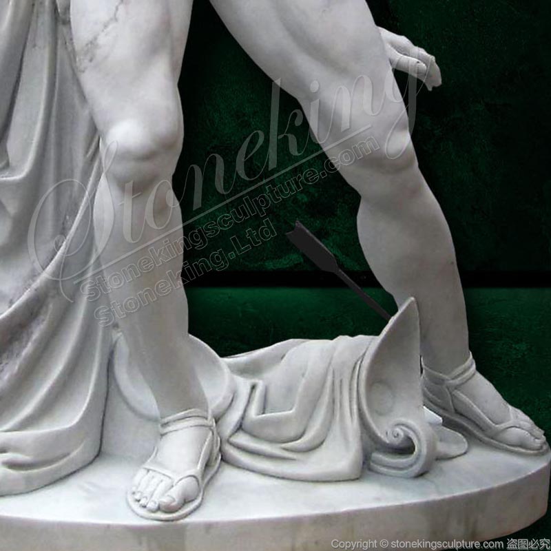 Famous Marble Achilles Wounded Heel Greek Statue for outdoor garden or home decor for sale