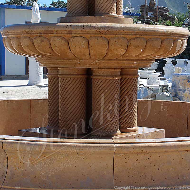 Classic Large Patio Marble Water Fountains for home decor or outdoor gardens for sale