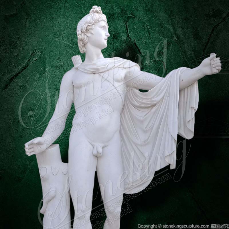 Famous Marble Greek God Apollo Belvedere of Life Size Statue replica factory supply