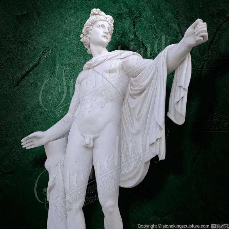 Famous Marble Greek God Apollo Belvedere of Life Size Statue replica factory supply