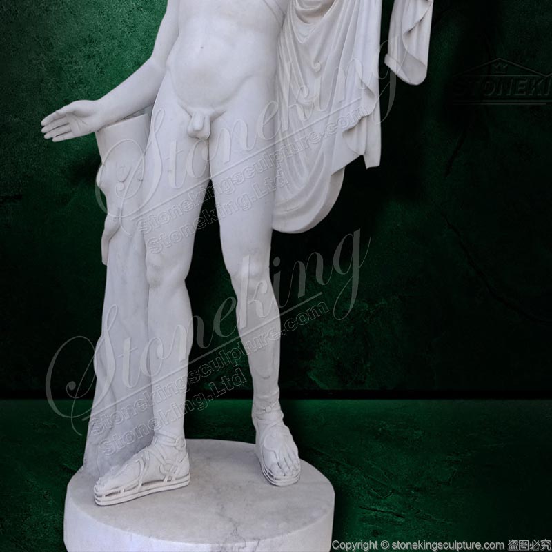 Famous Marble Greek God Apollo Belvedere of Life Size Statue replica factory supply